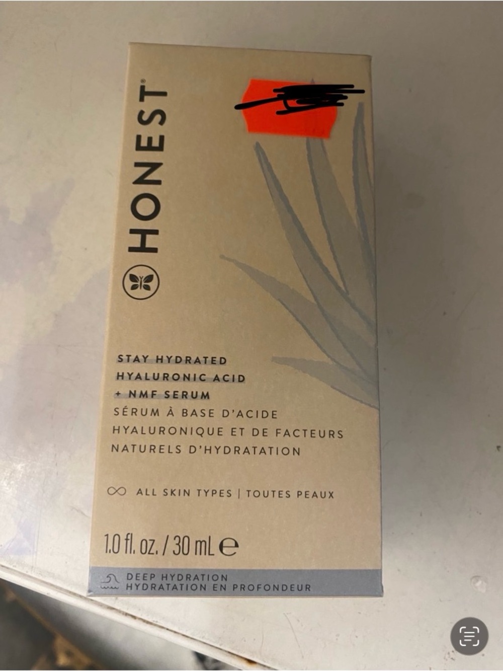 Honest Beauty Facial Oil for All Skin Types 30ml New In Box Discontinued Item